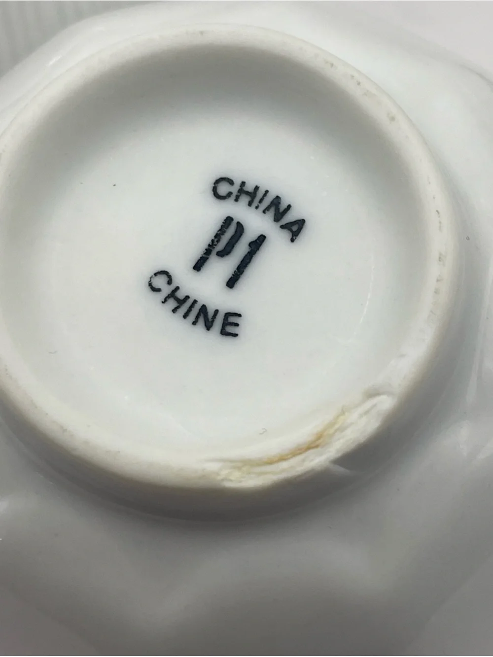 Vintage Pier 1 Imports White Porcelain Lotus Bowls Set Of 6